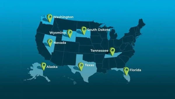Штаты США без подоходного налога: какие из них самые доступны по стоимости жизни?