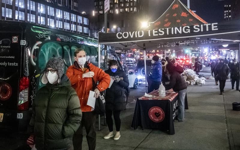 covid тестирование в США