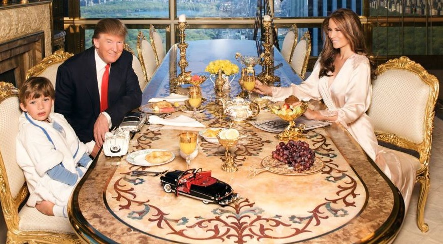 Дональд Трамп и его квартира