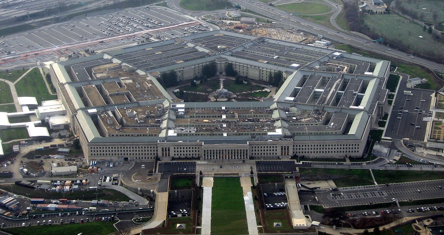 Министерство обороны США Пентагон в Вирджинии